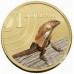 2009 $1 Pad Printed Coin Land Series - Frilled Neck Lizard  Coin/Card