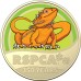 2021 $1 150th anniversary of the (RSPCA) Australia – Lizard Coloured Carded Coin Uncirculated