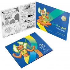 2020 $2 Australian Tokyo Paralympic Team Coin/Folder