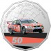 2020 50¢ 60 Years of Supercars - 2008 Ford BF Falcon Coloured Coin