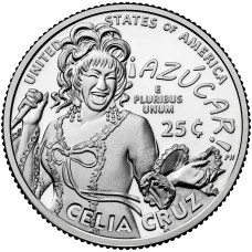 2024 US American Women Quarters Celia Cruz Coin