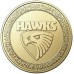 2023 $1 Australian Football League Hawthorn Hawks Carded Coin