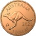 2021 $1 110 years of the Australian Penny - Copper 2 Coin Set