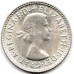 1962 Australia Queen Elizabeth II Threepence 50% Silver Coin