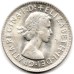 1963 Australia Queen Elizabeth II Threepence 50% Silver Coin